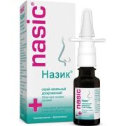 Назик спрей назал. дозир. 0,1мг+5мг/доза 10мл фл. и/у (д/взр. и детей с 6лет)