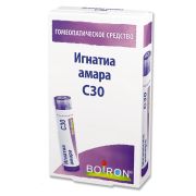 ИГНАТИА АМАРА C30 ГОМЕОПАТ МОНОКОМП ПРЕПАРАТ РАСТИТ ПРОИСХОЖД 4,0 ГРАНУЛЫ ГОМЕОПАТ