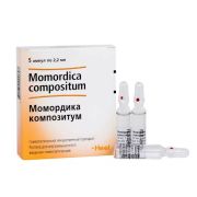 МОМОРДИКА КОМПОЗИТУМ Р-Р ДЛЯ В/М ВВЕД. ГОМЕОПАТИЧЕСКИЙ 2,2МЛ АМП. №100