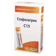 СТАФИЗАГРИА C15 ГОМЕОПАТ МОНОКОМП ПРЕПАРАТ РАСТИТ ПРОИСХОЖД 4,0