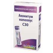 АКОНИТУМ НАПЕЛЛУС С30 ГОМЕОПАТ МОНОКОМП ПРЕПАРАТ РАСТИТ ПРОИСХОЖД 4,0 ГРАНУЛЫ ГОМЕОПАТ