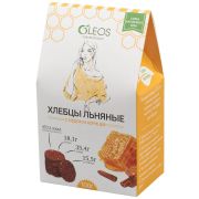 Хлебцы льняные с медом и корицей 100,0