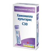 ХАМОМИЛЛА ВУЛЬГАРИС C30 ГОМЕОПАТ МОНОКОМП ПРЕПАРАТ РАСТИТ ПРОИСХОЖД 4,0 ГРАНУЛЫ