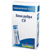 ХИНА РУБРА C9 ГОМЕОПАТ МОНОКОМП ПРЕПАРАТ РАСТИТ ПРОИСХОЖД 4,0 ГРАНУЛЫ
