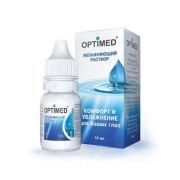 Optimed р-р для увлаж и устран дискомф и сух при ношен конт линз 10 мл