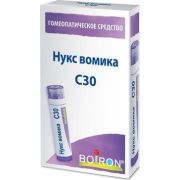 НУКС ВОМИКА C30 ГОМЕОПАТ МОНОКОМП ПРЕПАРАТ РАСТИТ ПРОИСХОЖД 4,0 ГРАНУЛЫ ГОМЕОПАТ