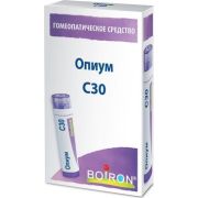 ОПИУМ С30 ГОМЕОПАТ МОНОКОМП ПРЕПАРАТ ЖИВОТН ПРОИСХОЖД 4,0 ГРАНУЛЫ ГОМЕОПАТ