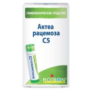 Актеа рацемоза С5, 4г гомеопатический монокомпон. препарат растит. происхождеения