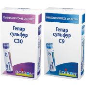 Гепар сульфур с30 гран гомеопат 4г