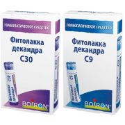 Фитолакка декандра c9 гомеопат монокомп препарат растит происхожд гр. 4г