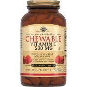 Солгар витамин С таб. 500мг №90 (малина)