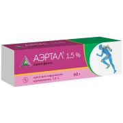 Аэртал крем 1,5% 60г №1