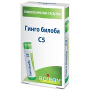 Гинкго билоба с5 гомеопатический монокомпонентный препарат растительного происхождения гр. 4г