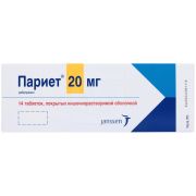 Париет таб. п.о кш/раств 20мг №14