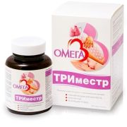 Омега-3 триместр капс. 500мг №120