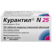 Курантил N25 таб. п.о 25мг №120