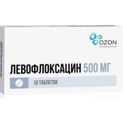 Левофлоксацин таб. п.п.о. 500мг №10
