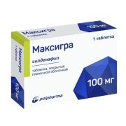 Максигра таб. п.п.о. 100мг №1