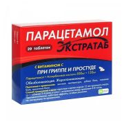 Парацетамол экстратаб n20 табл