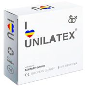 Презервативы Юнилатекс №3 мультифрукт