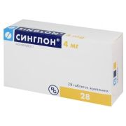 Синглон таб. жев. 4мг №28