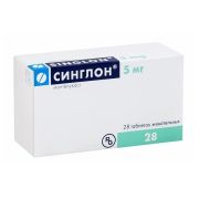 Синглон таб. жев. 5мг №28